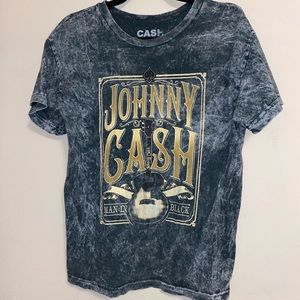 Johnny Cash distressed t shirt